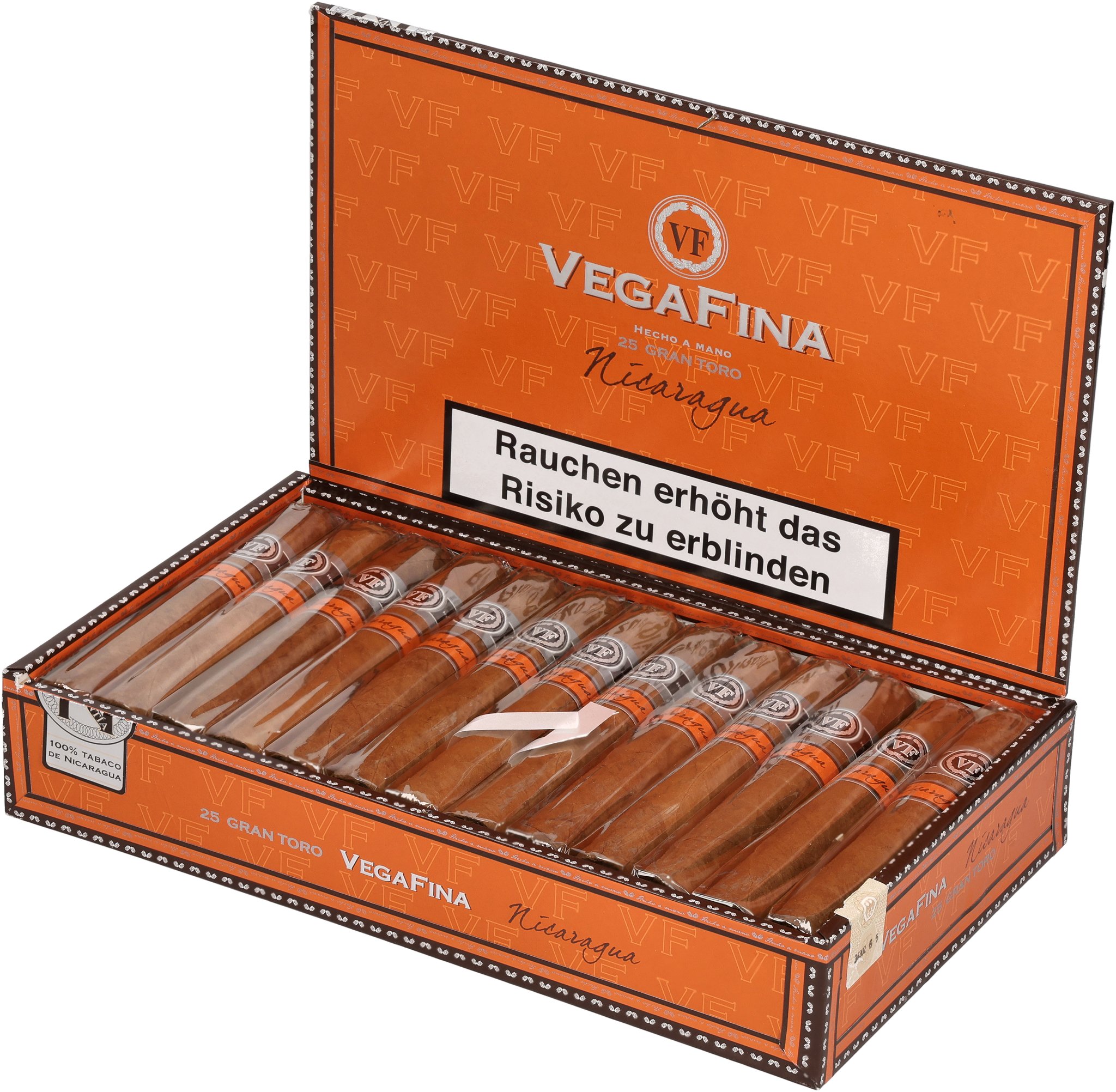 Nicaragua Gran Toro box open