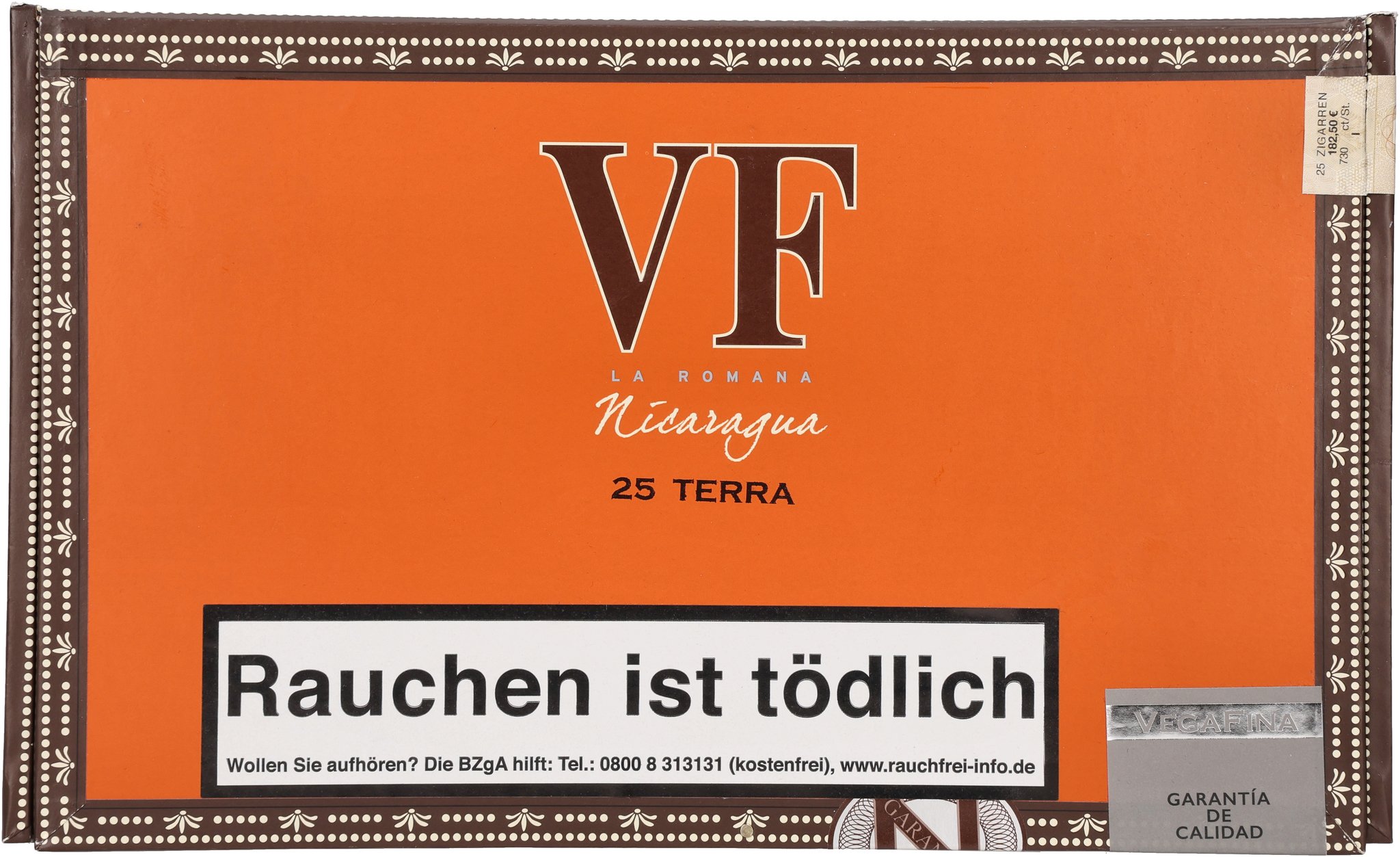 Nicaragua Terra box front