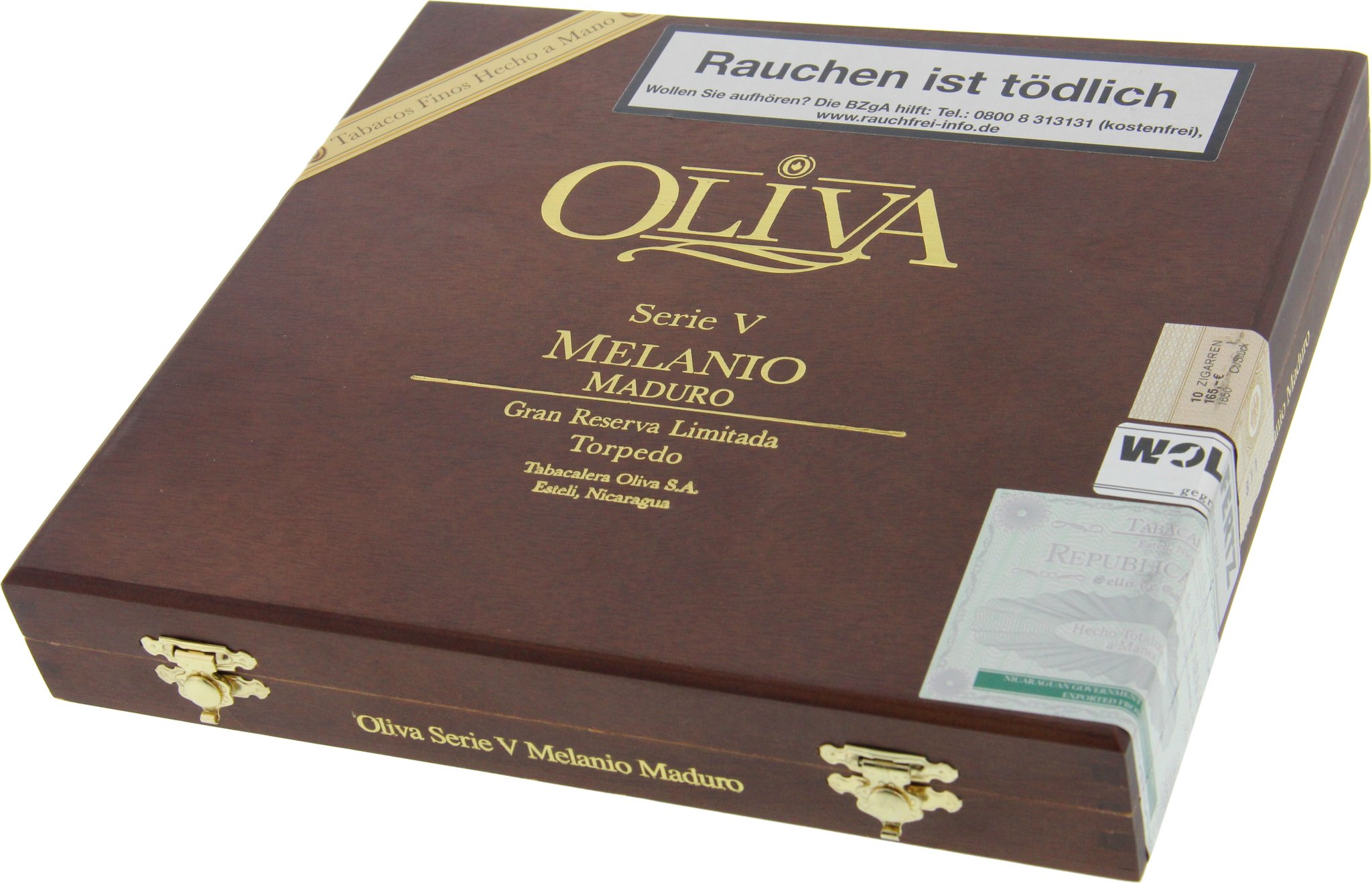 Oliva Serie V Melanio MADURO Torpedo Kiste