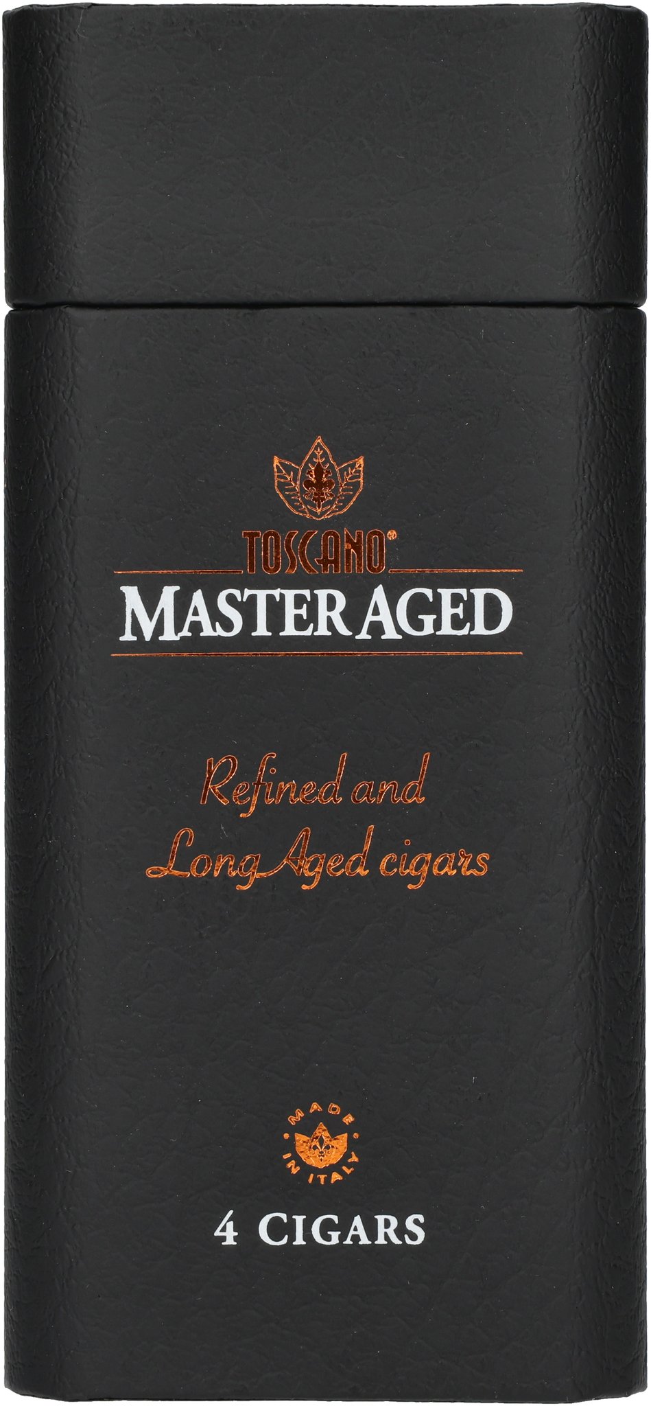 Master Aged Etui für 4 Zigarren front