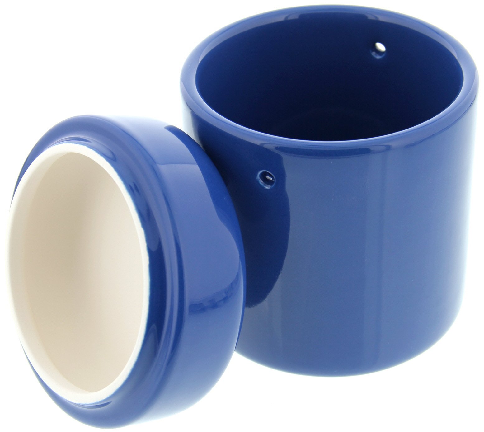 Guy Janot Tabaktopf Keramik blau (11072) Detailbild