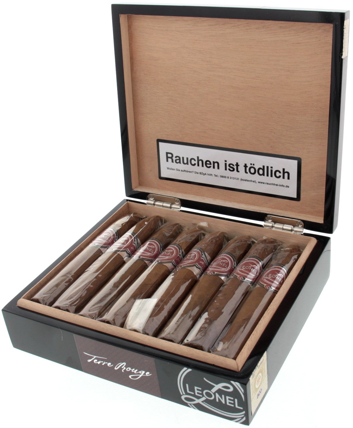 Leonel Terre Rouge Belicoso Kiste offen