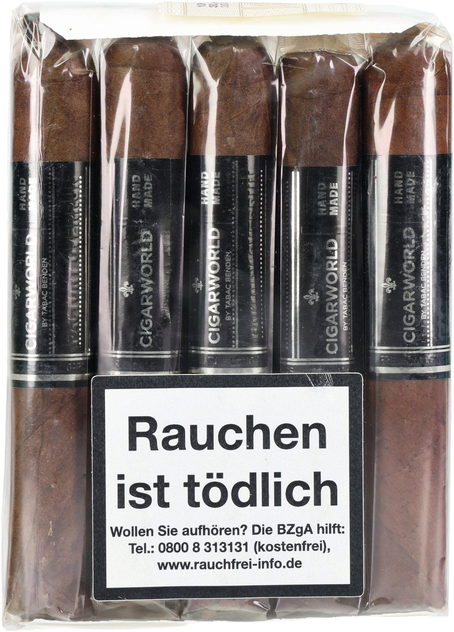 PDR Maduro Robusto Pigtail bundle front