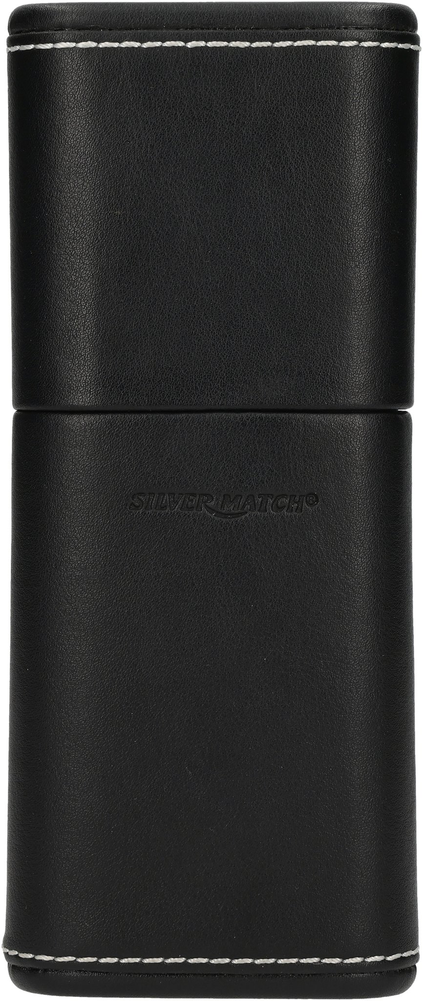 3er Leder Schwarz Silver Match 01