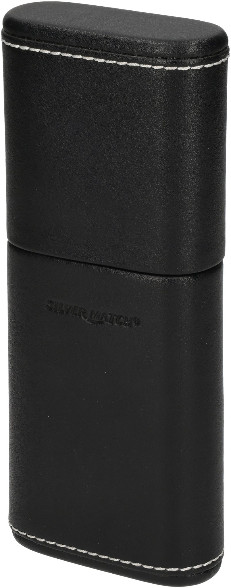 3er Leder Schwarz Silver Match 03
