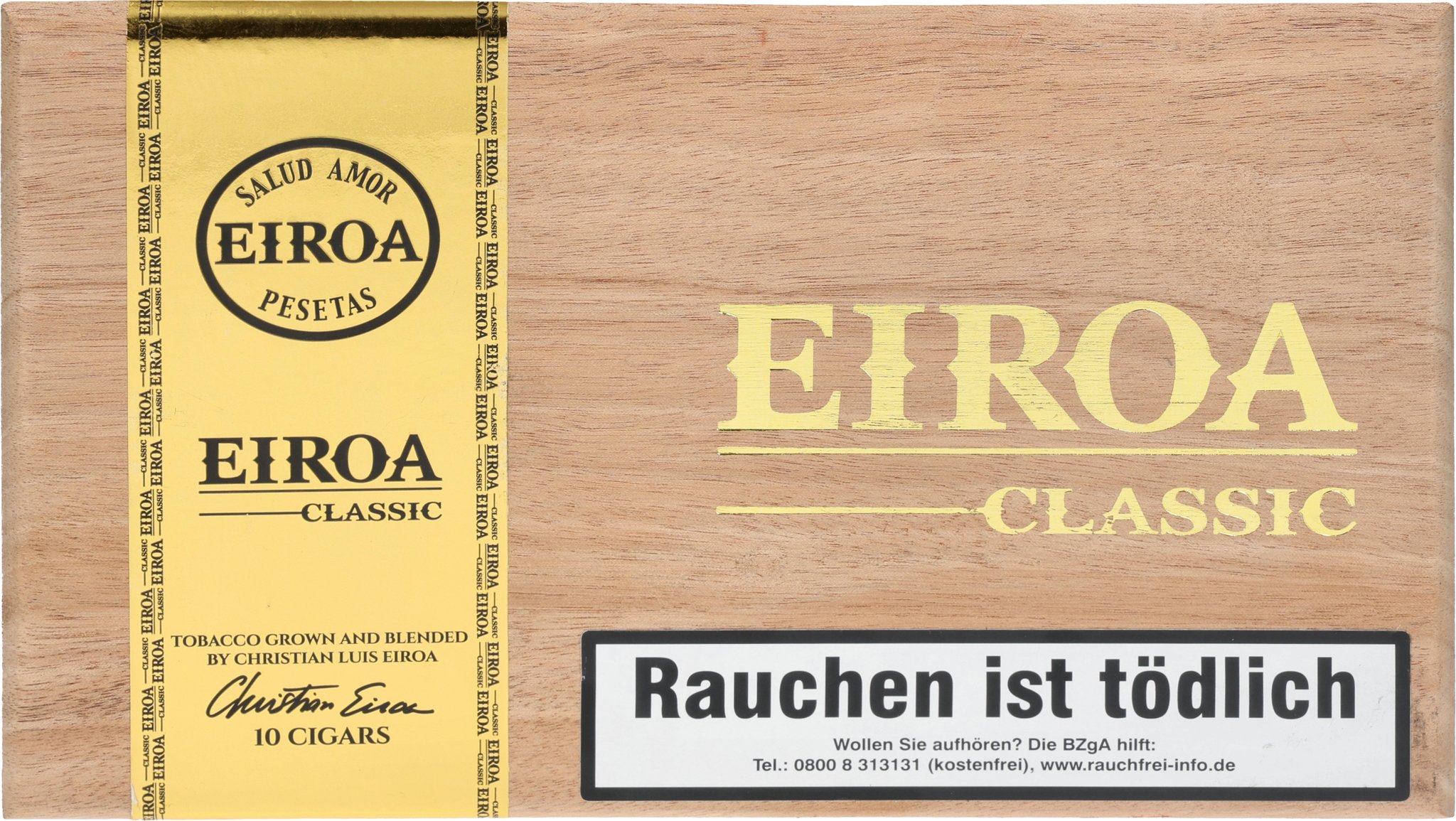 Classic Robusto 50x5 10er box front