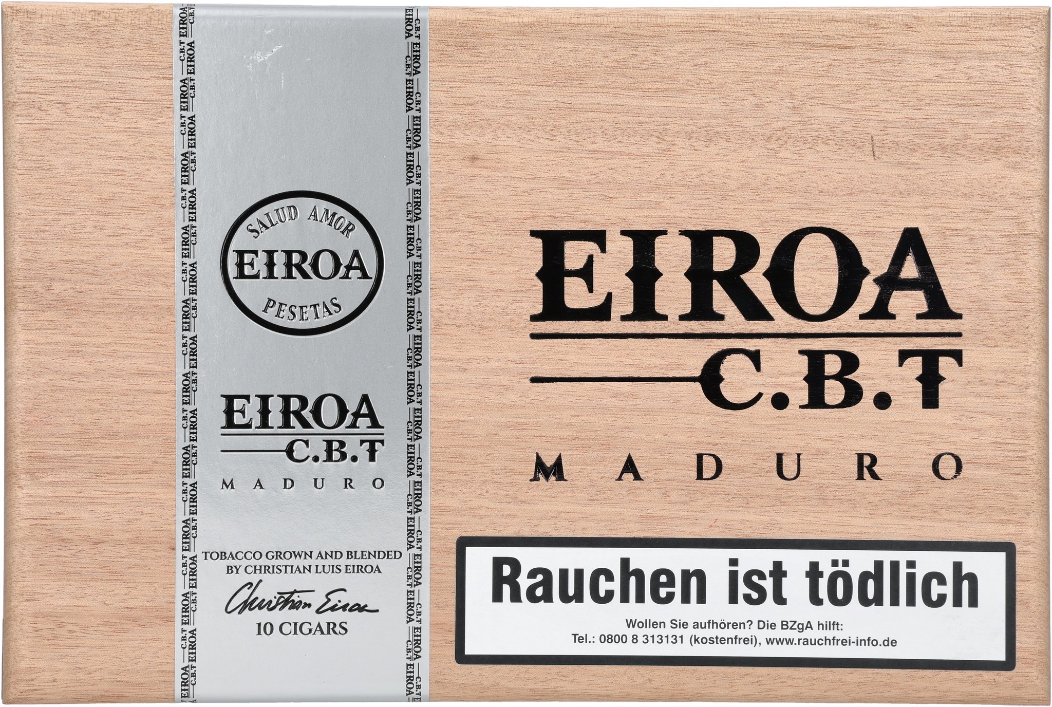 CBT Maduro Toro box front