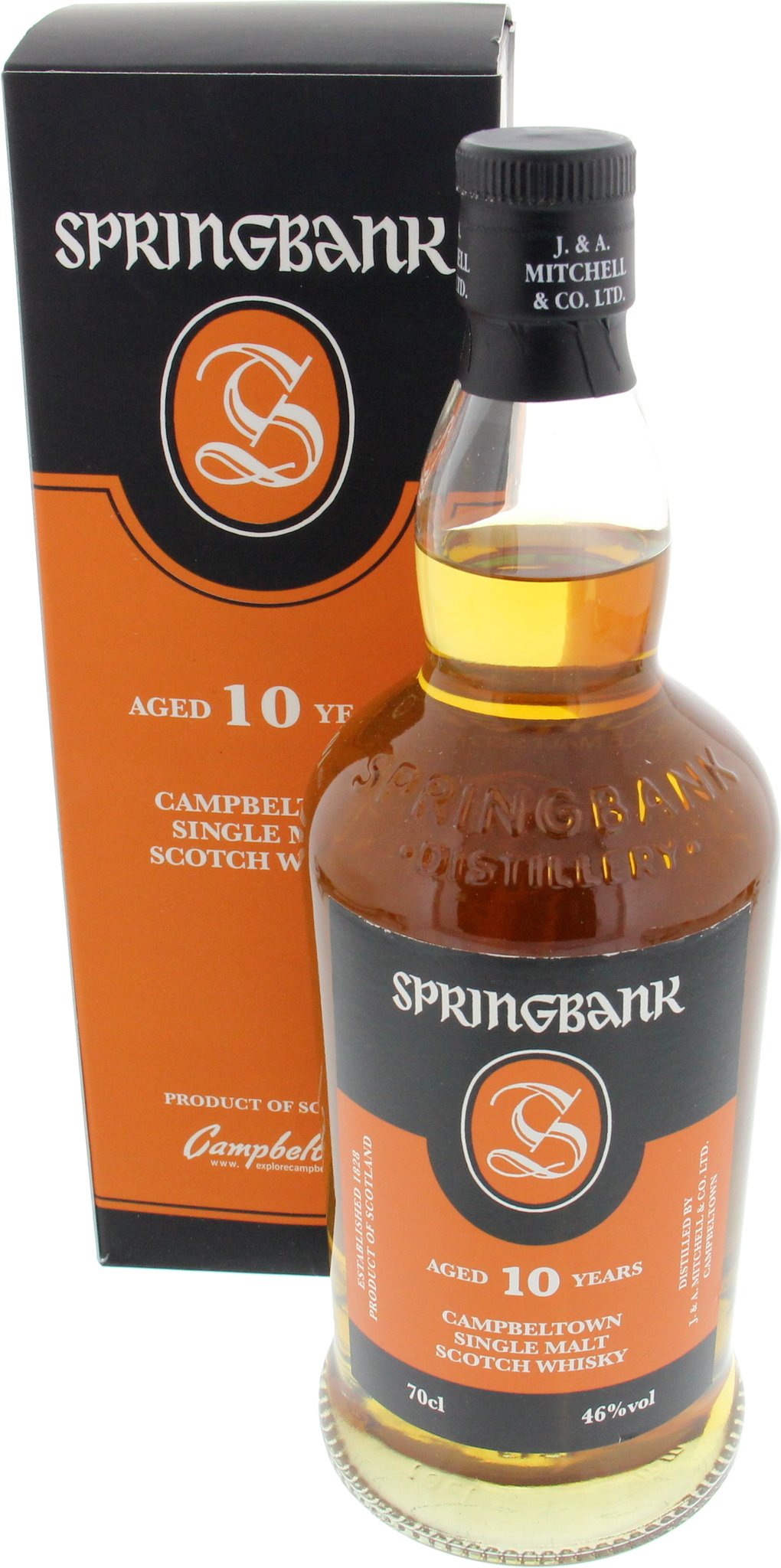Springbank Single Malt Scotch Whisky 10 Years (0,7 l / 46 % Vol.) 3708 Detailbild