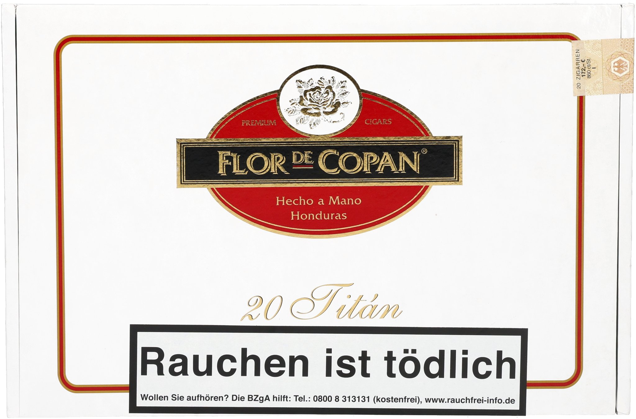 Flor de Copan Clasica Titan (Gigante)_Kiste Frontal