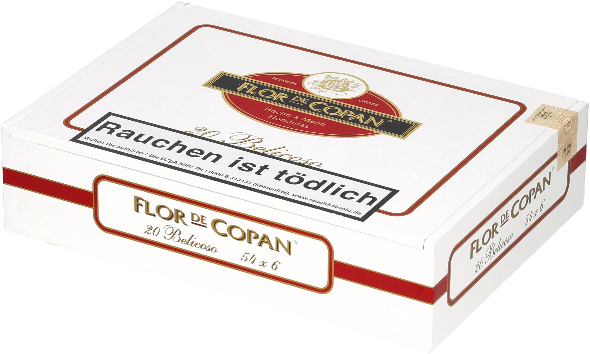 Flor de Copan Clasica Belicoso_Kiste
