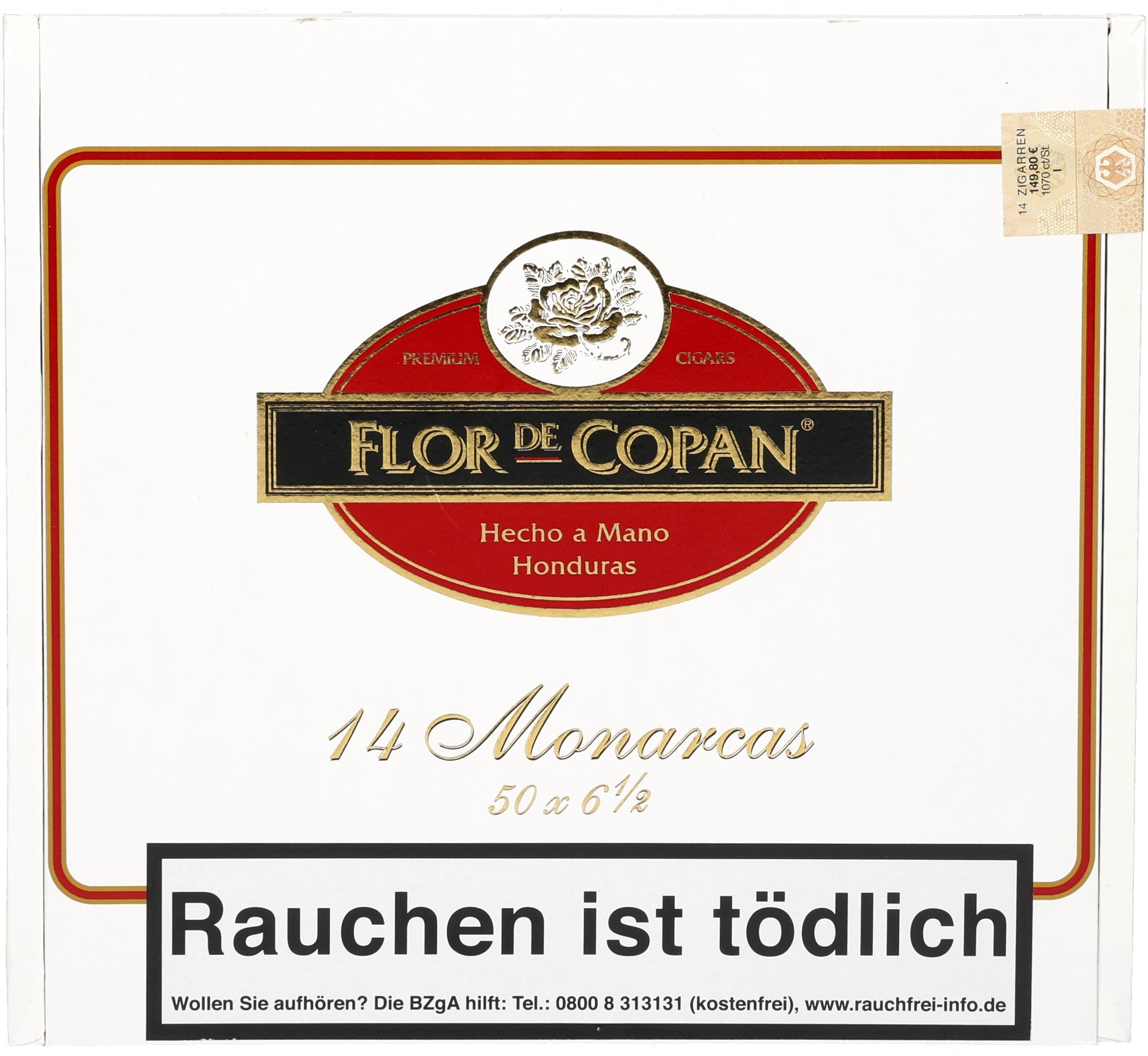 Flor de Copan Clasica Monarcas Tubos_Kiste Frontal
