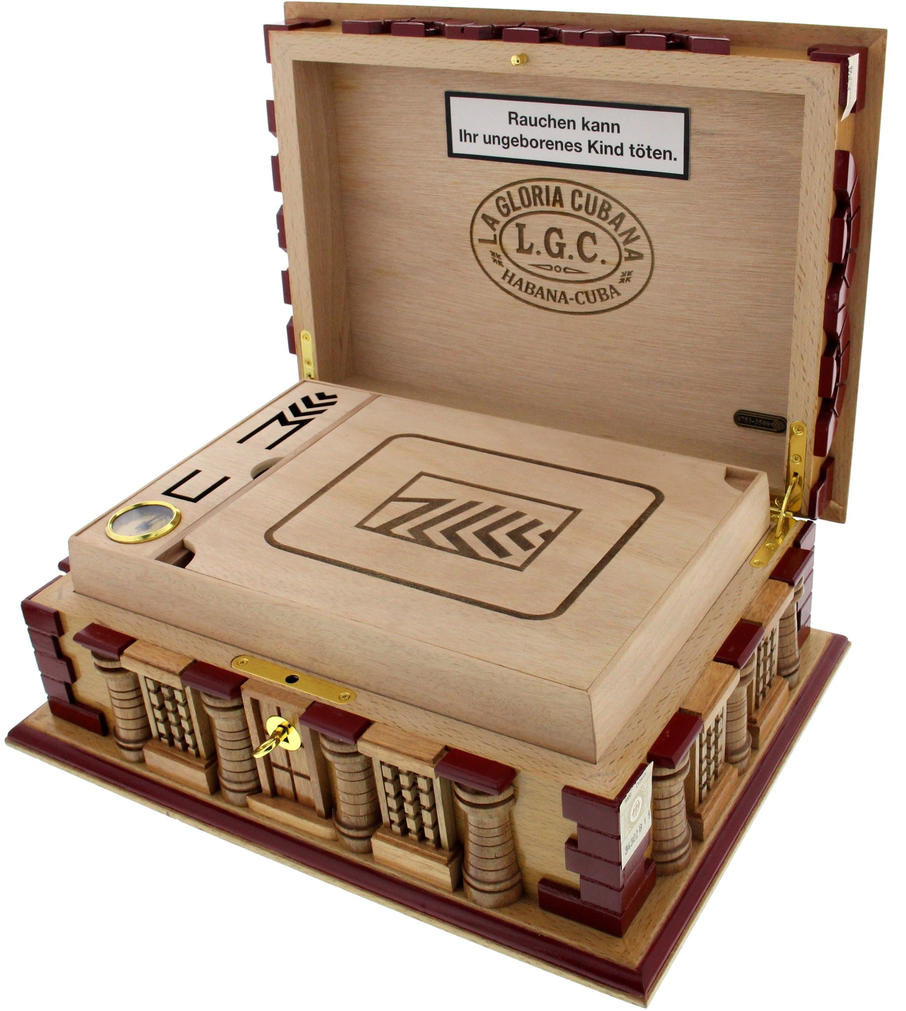 La Gloria Cubana Sonderhumidor Haus offen