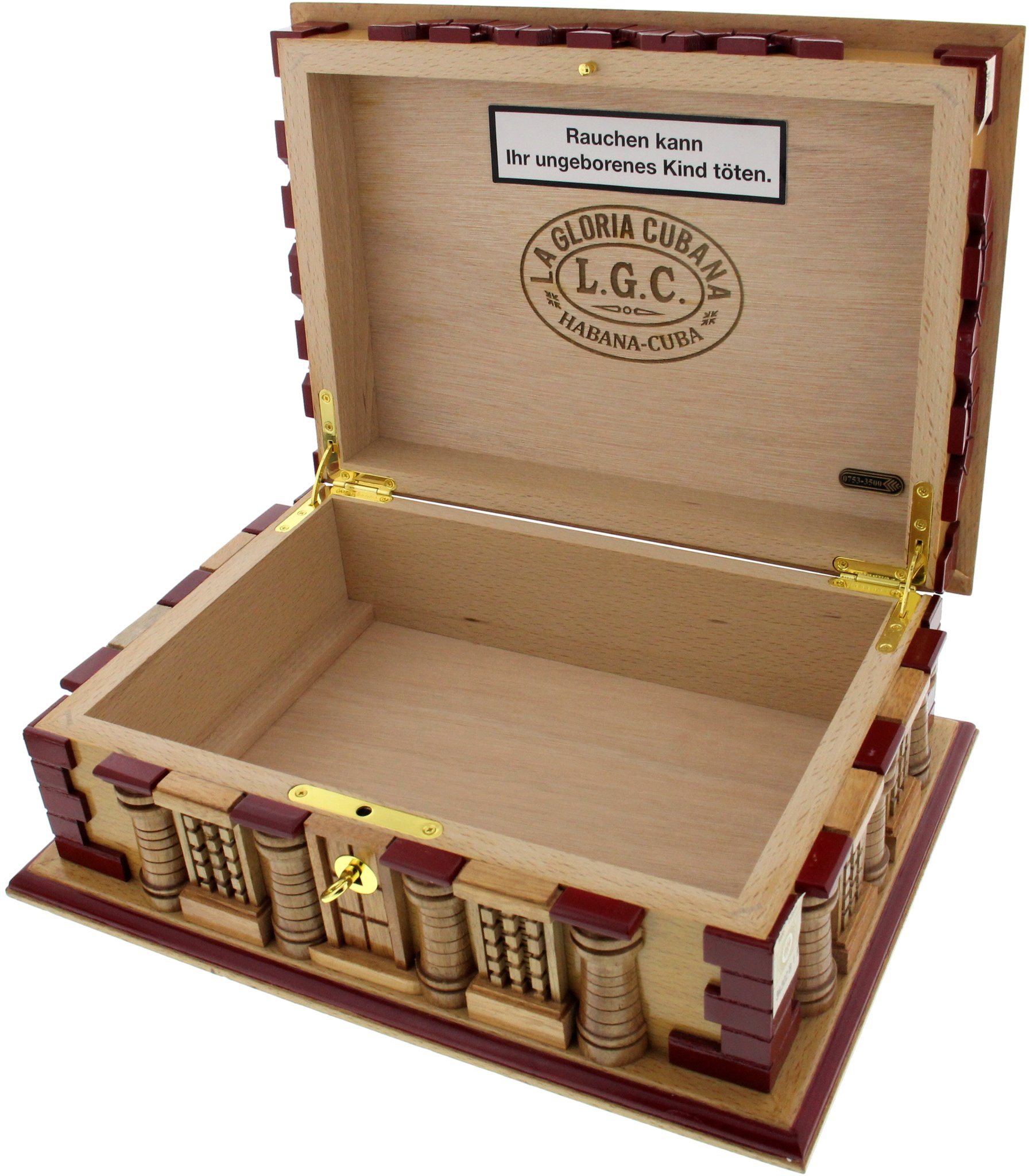 La Gloria Cubana Sonderhumidor Haus offen Detailbild 2