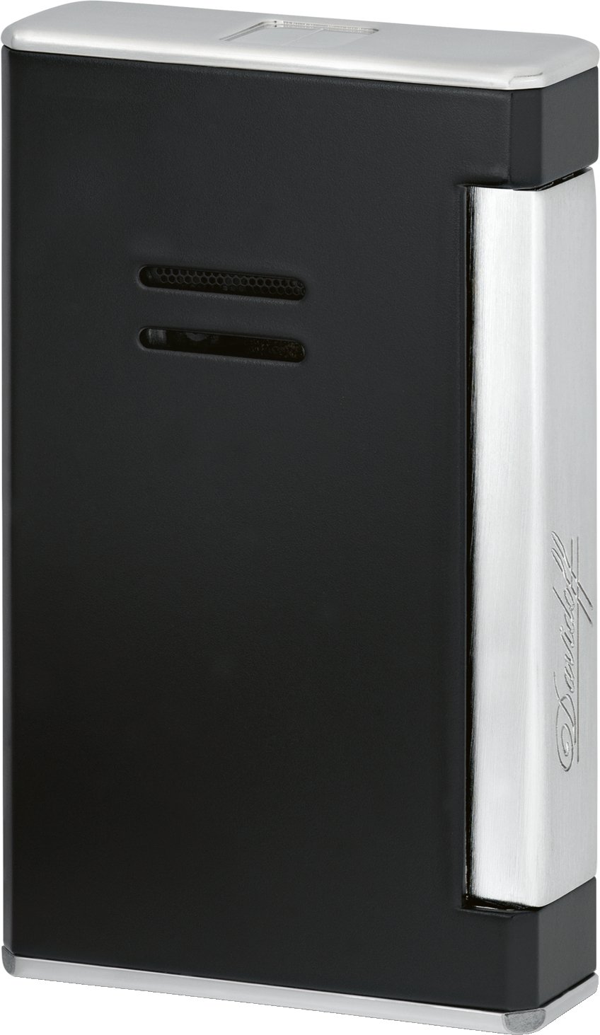 Davidoff Jetflame Feuerzeug Jetflame schwarz-matt Palladium (50687)