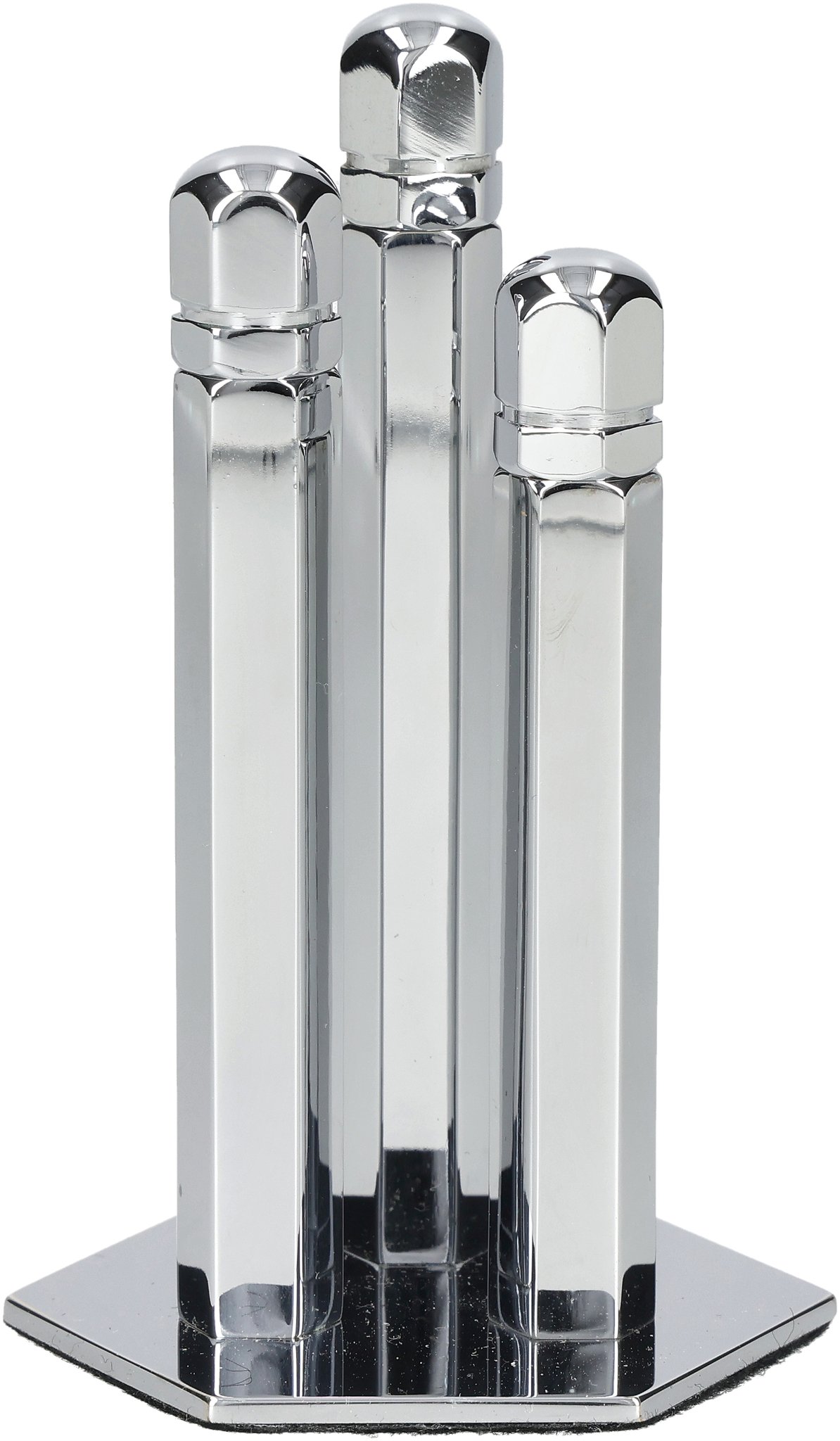 Tischpfeifenbesteck Chrome 01