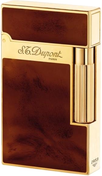 S.T. Dupont Atelier Collection Chinalack dunkelbraun vergoldet (016126)
