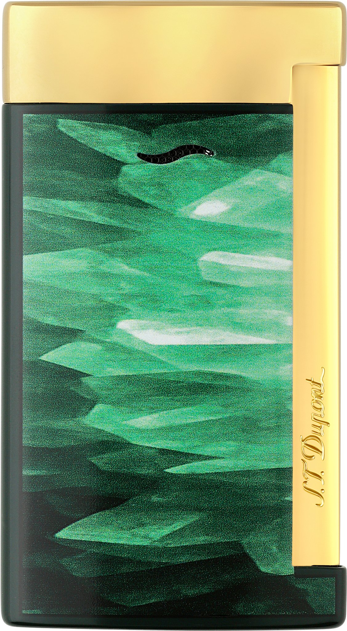 Geode Grün/Golden front