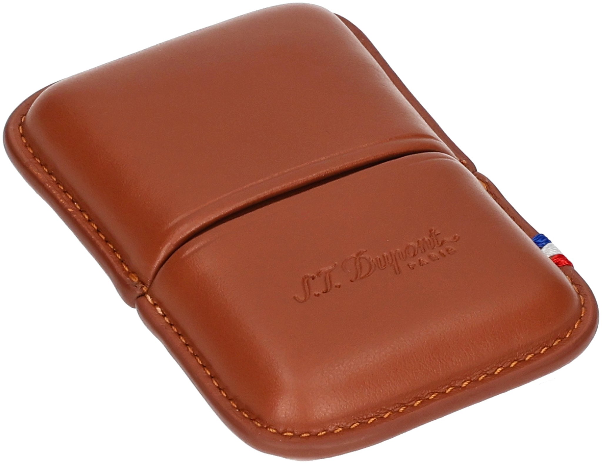 S.T. Dupont Feuerzeug Etui Emblem ligne 2 braun (183071)