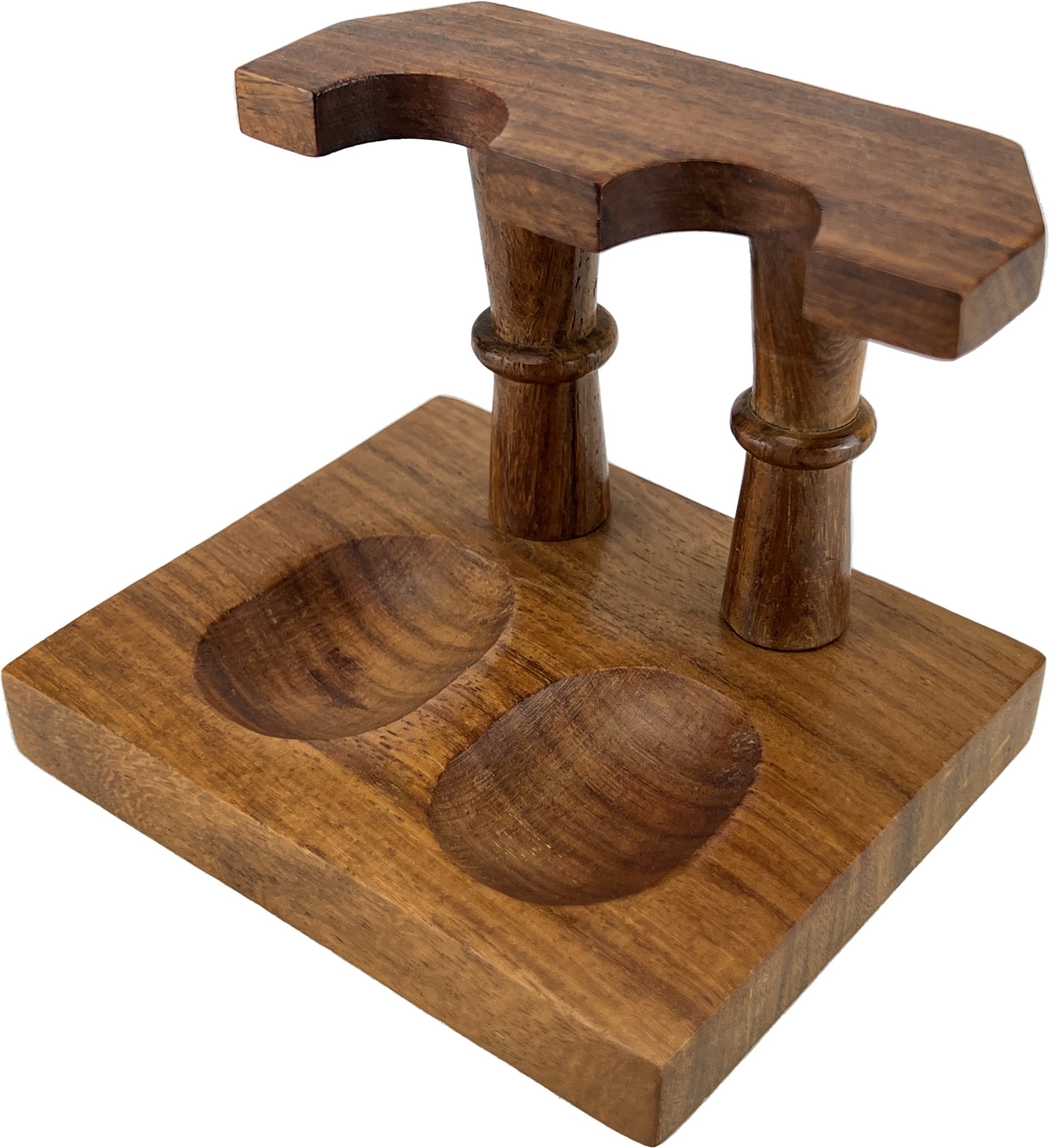 Classic Pfeifenständer 2er Holz (Ausstellungsstück)