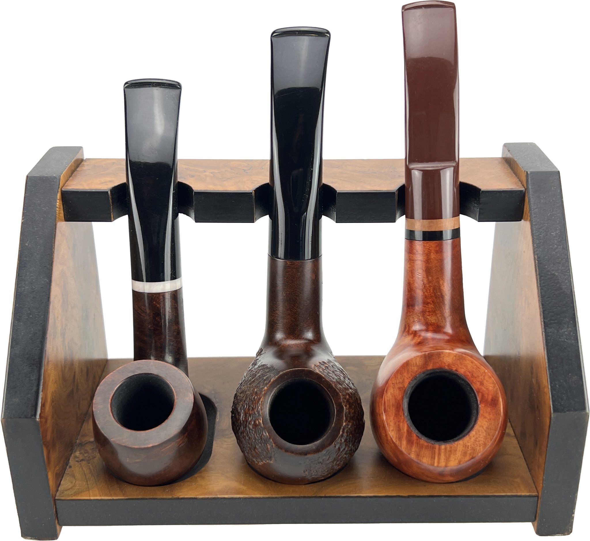 Classic Pfeifenständer 3er Holz (Ausstellungsstück)