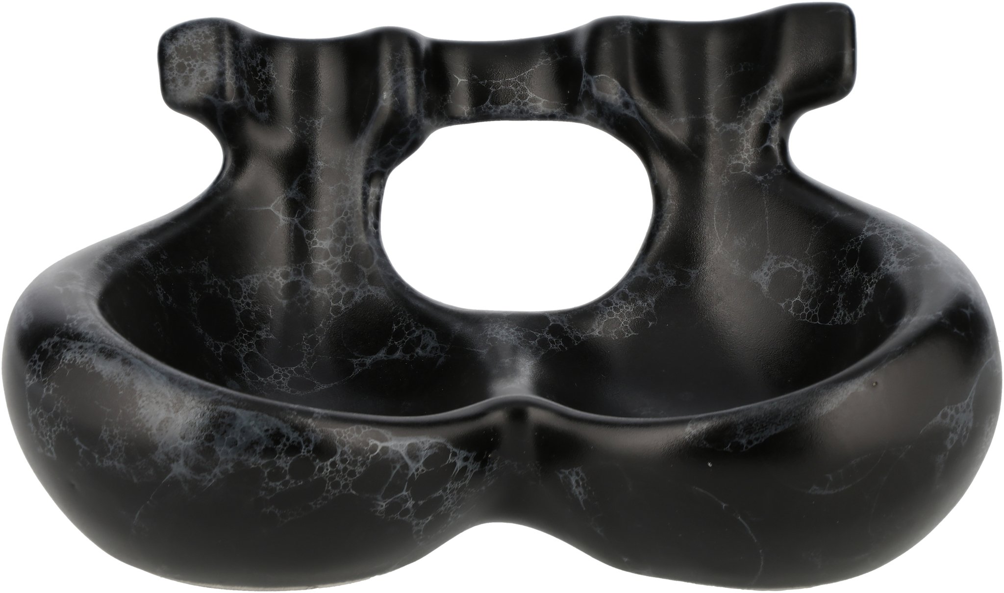 2er marmor/schwarz frontal