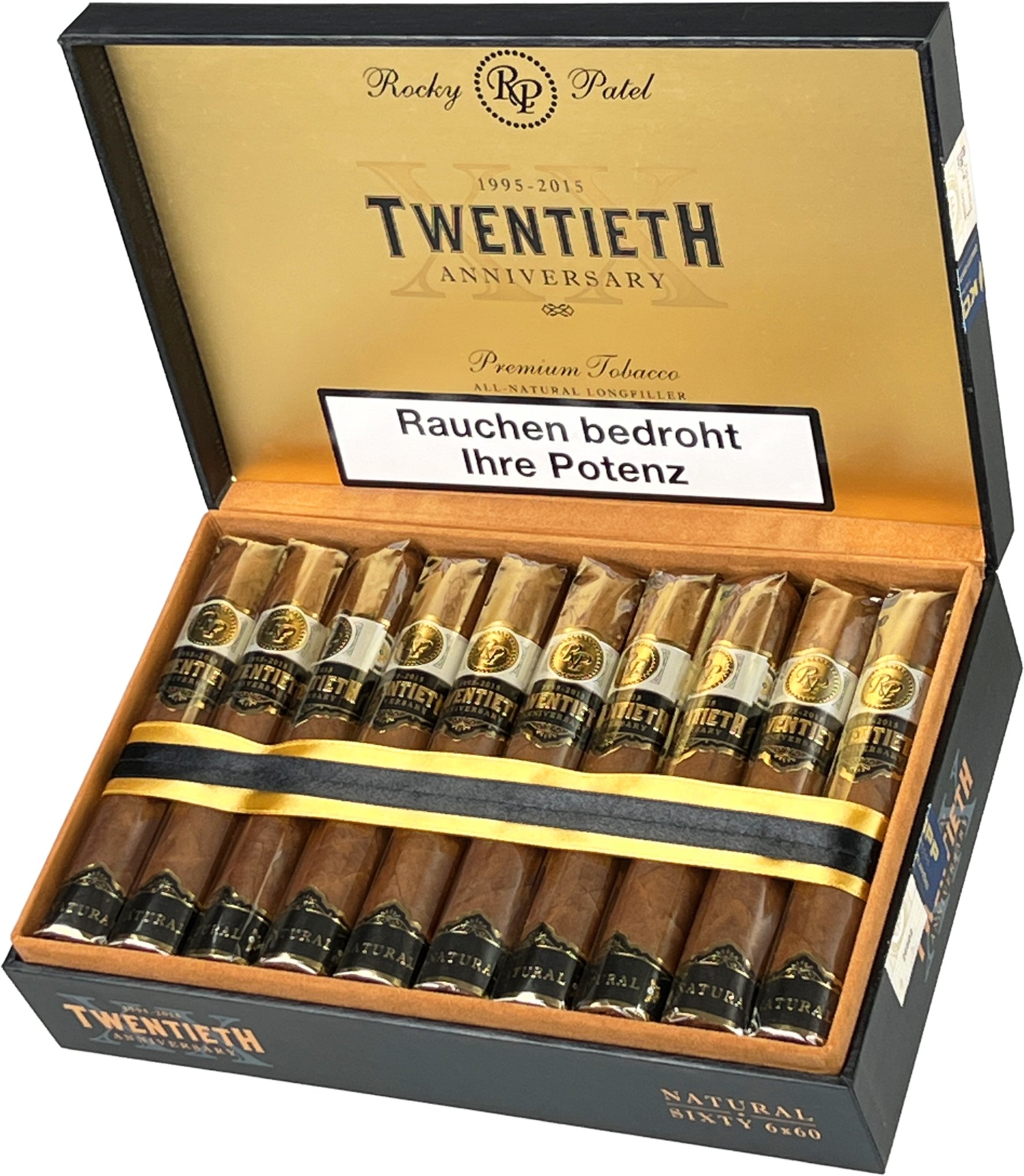 Twentieth Anniversary Sixty Kiste offen