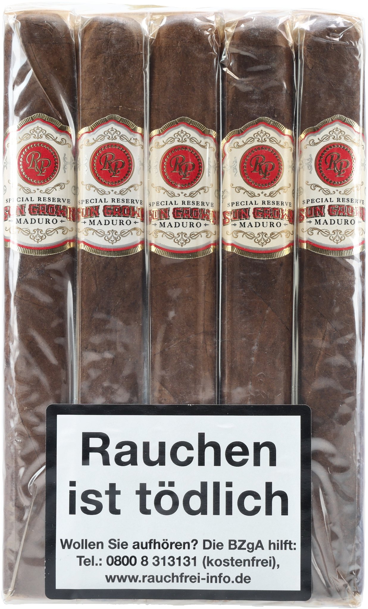 Sun Grown Maduro Toro bundle front