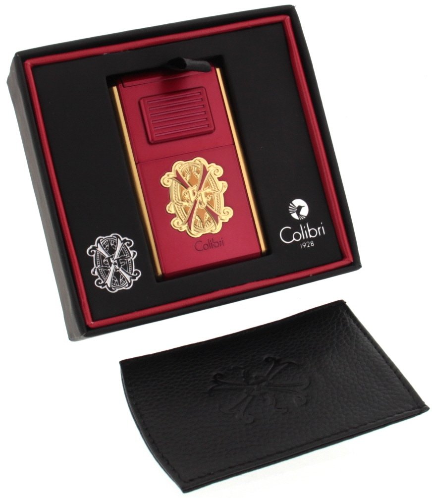 Red & Gold Triple Jetflame (295025) Etui