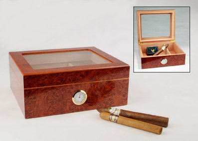 Angelo Humidor inkl. Acrylpolymer-Befeuchter (92027)