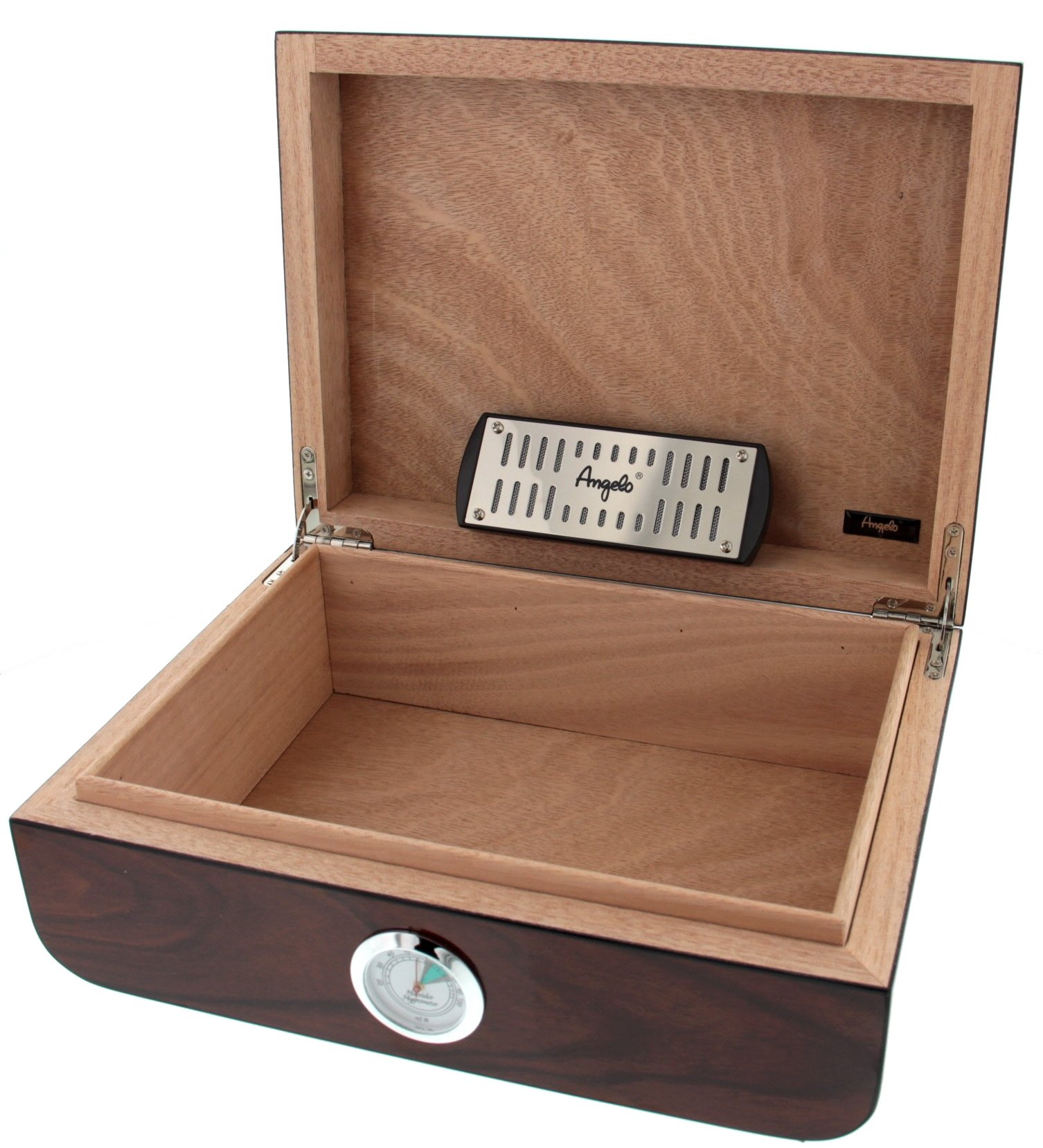 Angelo Humidor braun Zedernholz-Furnier (920730) offen