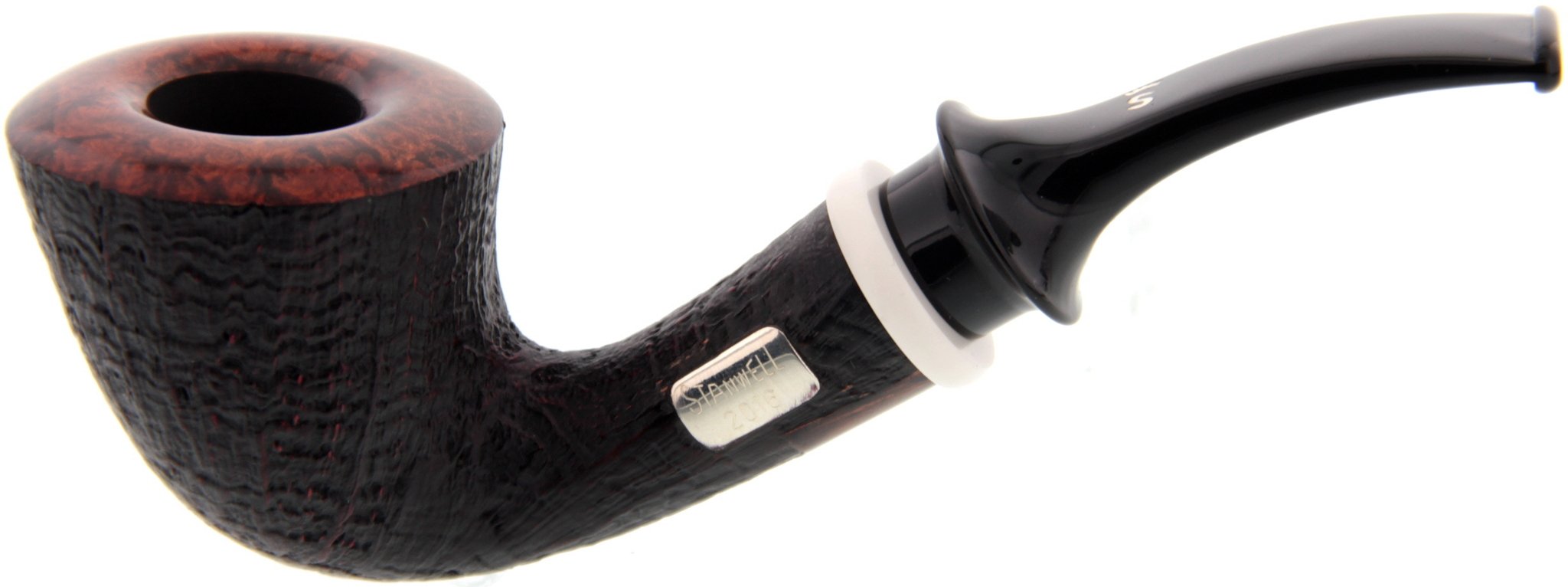 Stanwell Jahrespfeifen 2016 sandgestrahlt Filterlos (mit glattem Top)