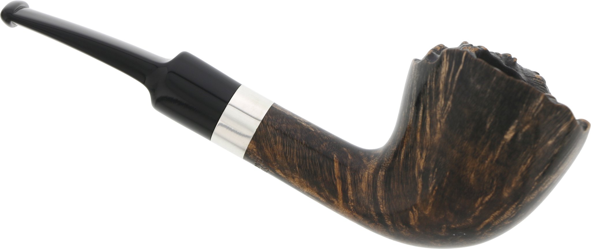 Stanwell Jahrespfeifen 2020 Black Flame Grain Detailbild 2