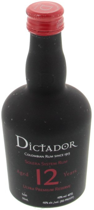 Dictador Solera Rum 12 Years 0,05L