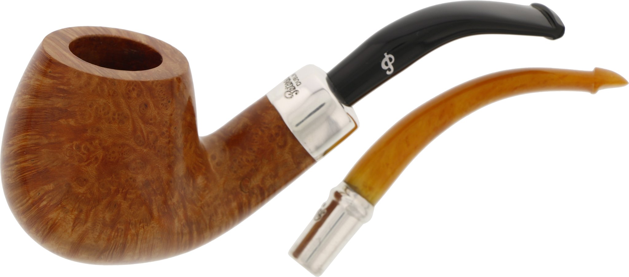 Peterson Spigot natural Amber 68 (Nr. 3) mit 2. Mundstück