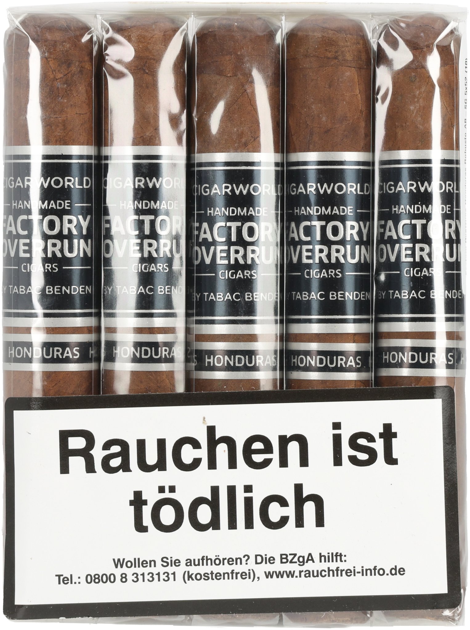 Robusto Sungrown bundle front