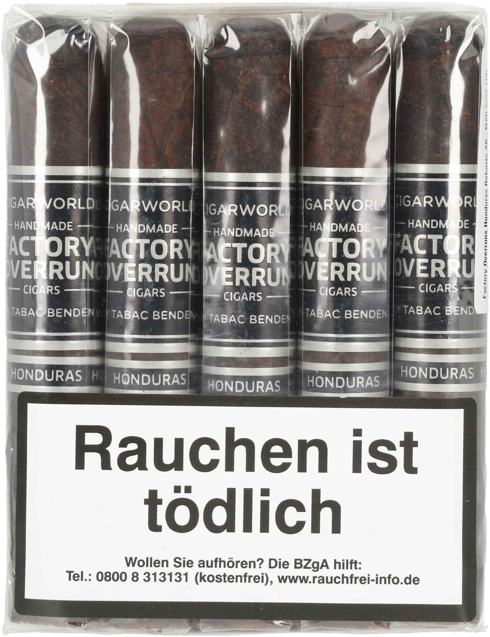 Robusto Maduro bundle front
