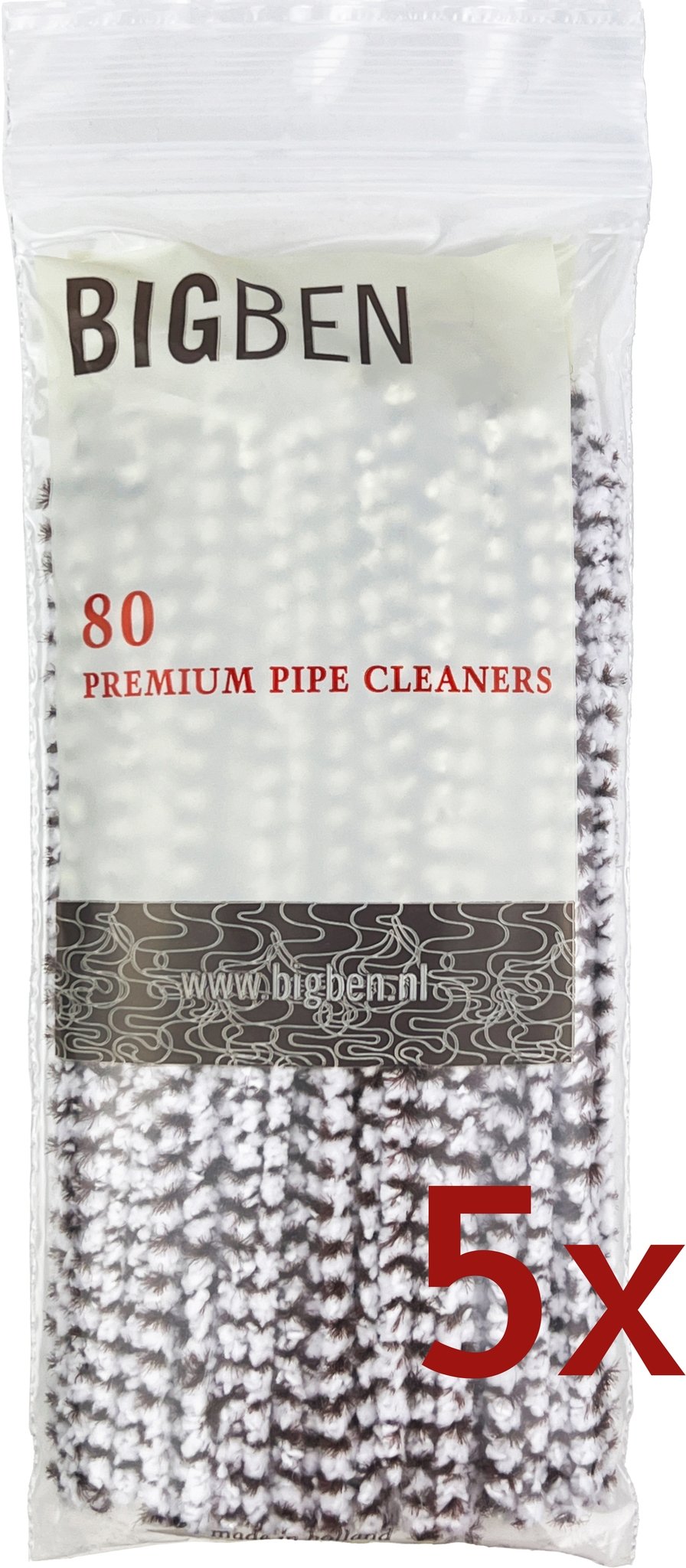 80er Pack weiß/braun (5 Beutel)