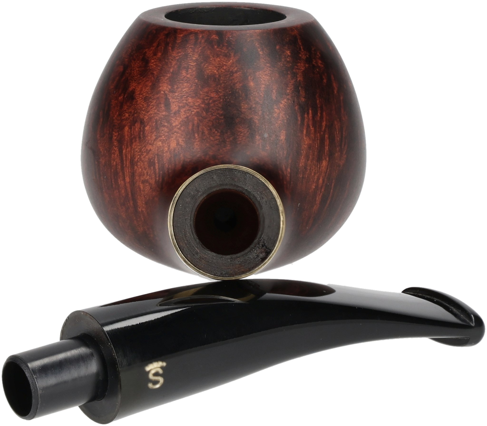 Diplomat Glatt Braun Goldring 06