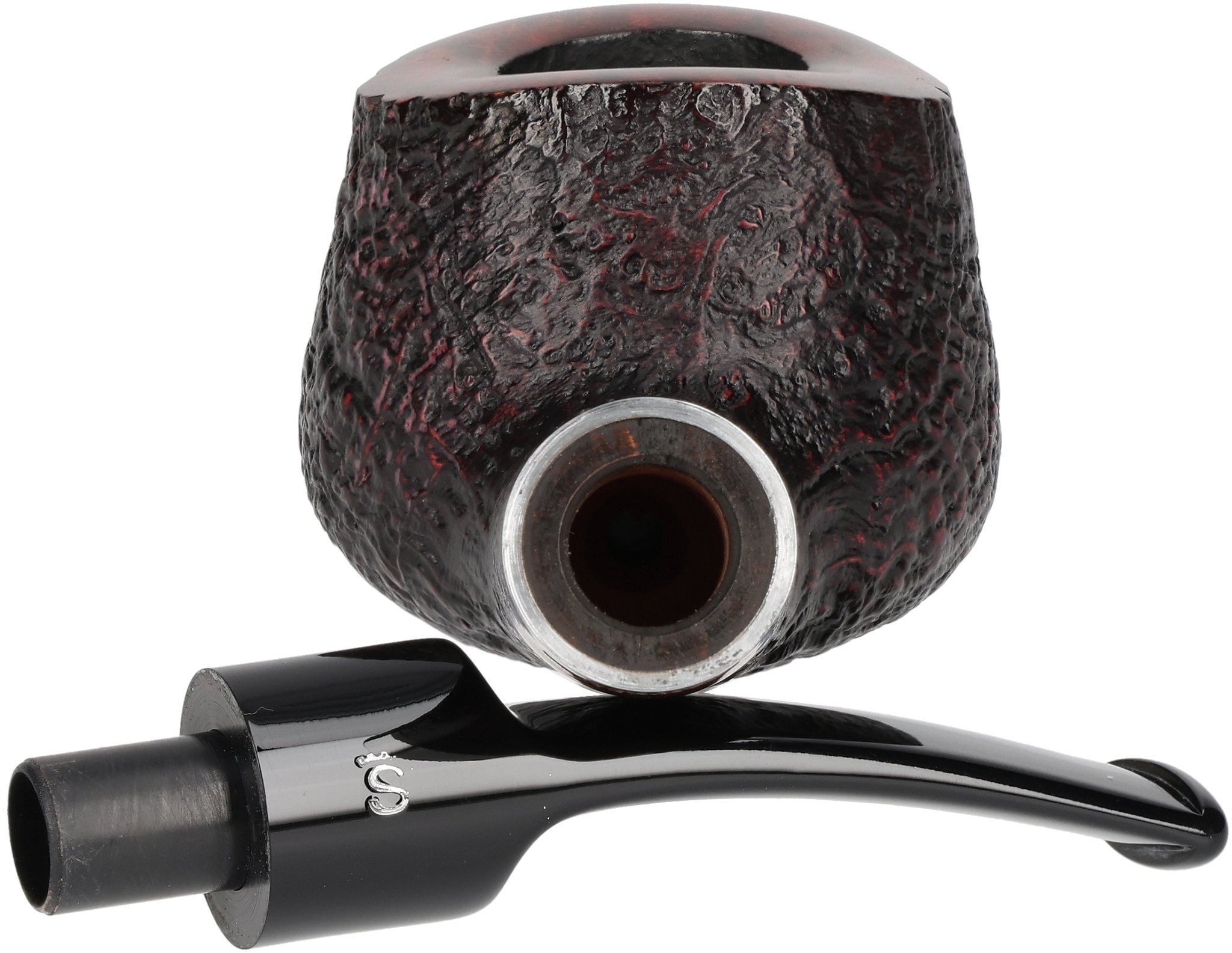 Bent Pot Sand Silberring 06