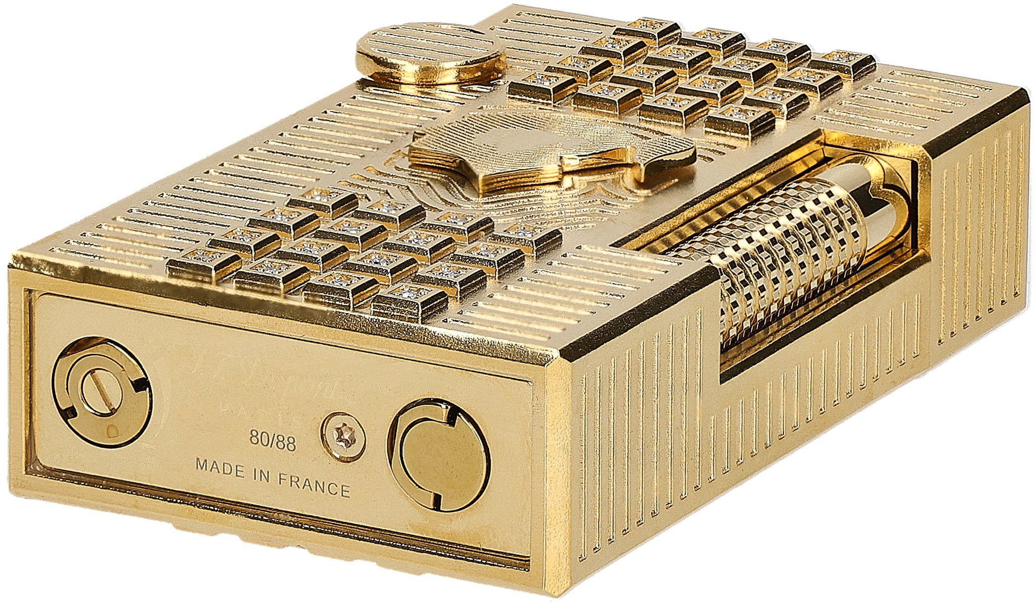S.T. Dupont Haute Création Behike Le Grand Golden liegend Unterseite