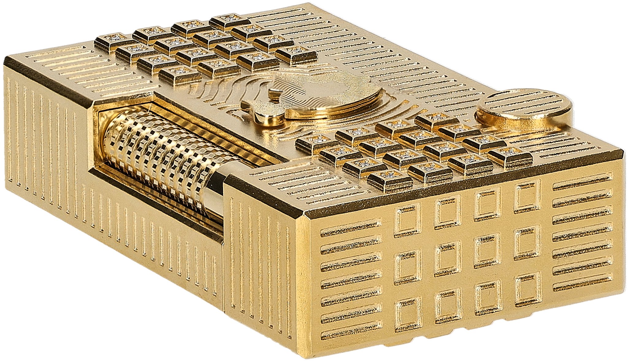 S.T. Dupont Haute Création Behike Le Grand Golden liegend gedreht Top