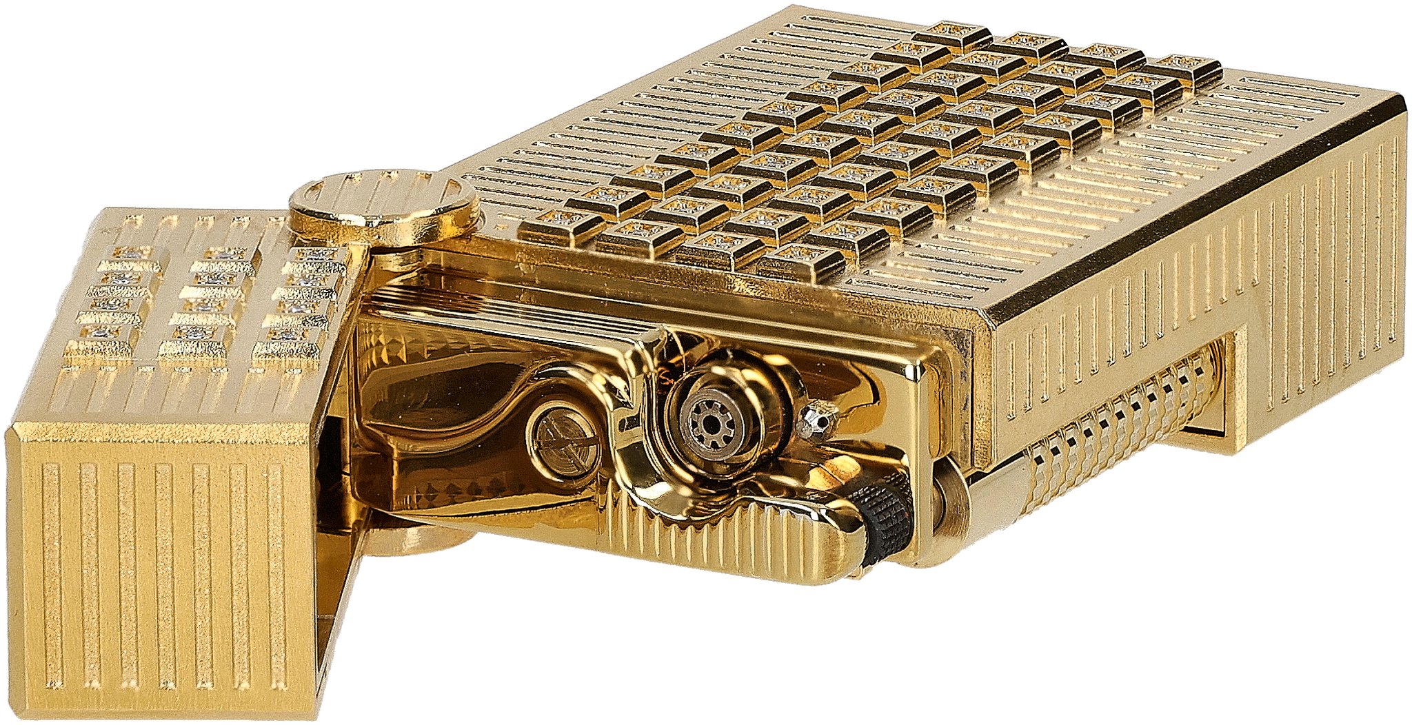 S.T. Dupont Haute Création Behike Le Grand Golden liegend Top offen