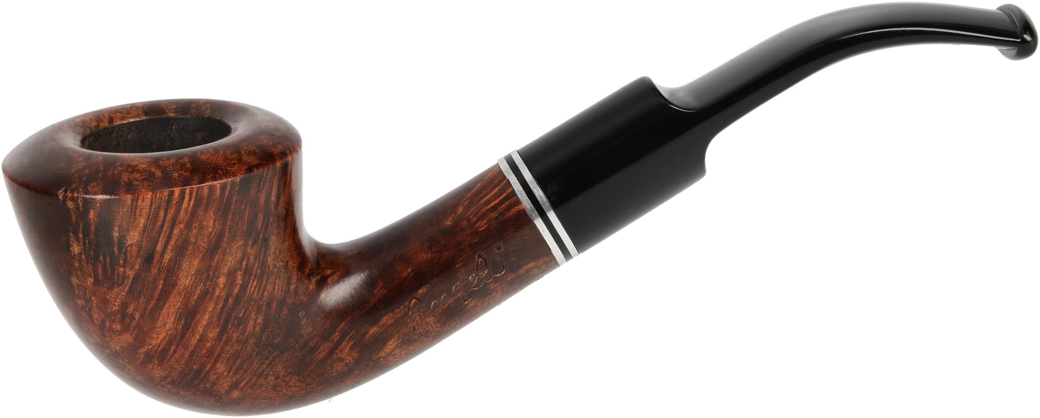 Angelo Pfeifen Calabash Gebogen Glatt_01