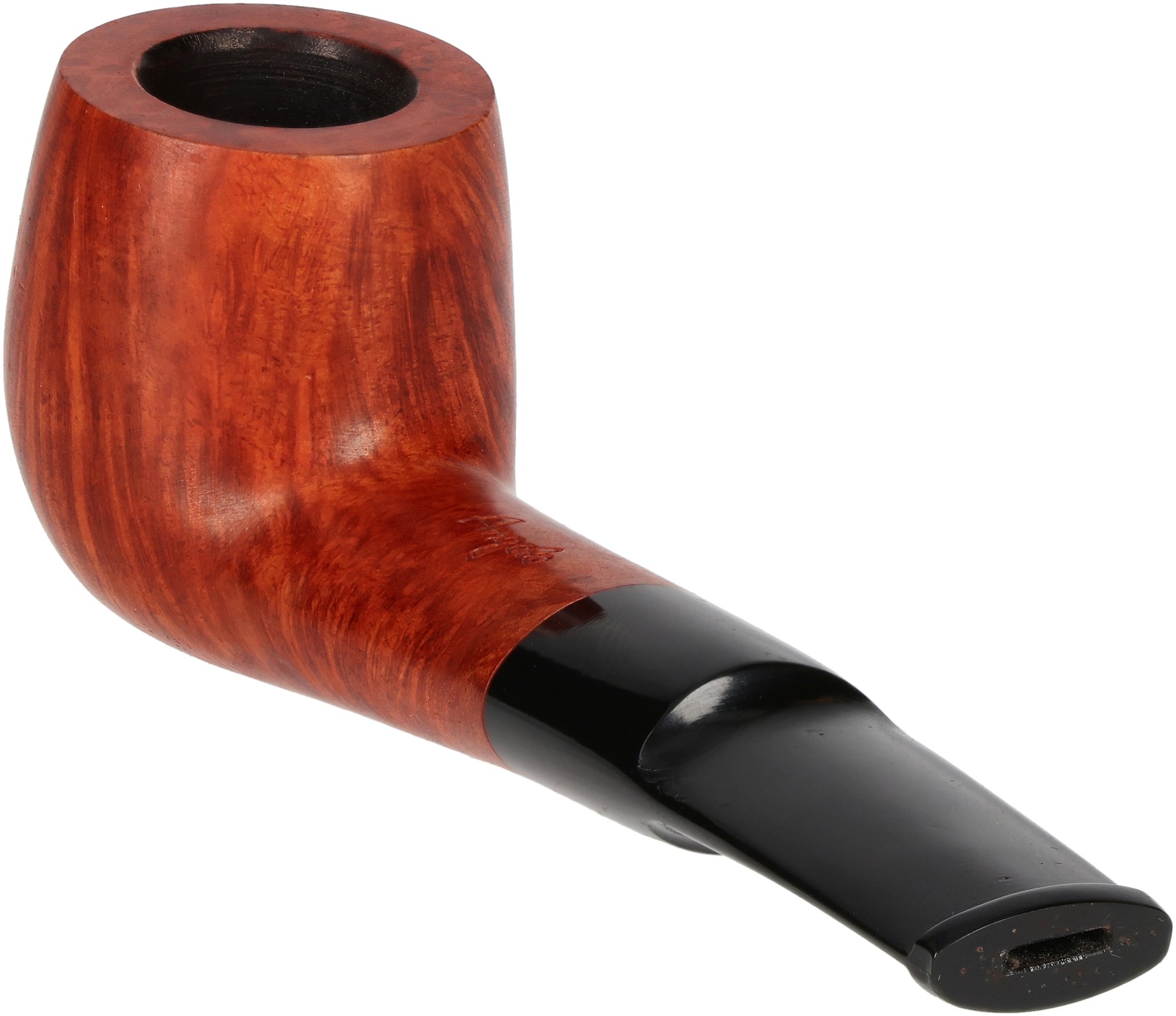 Angelo Pfeifen Apple Gebogen Glatt Mittelbraun_02
