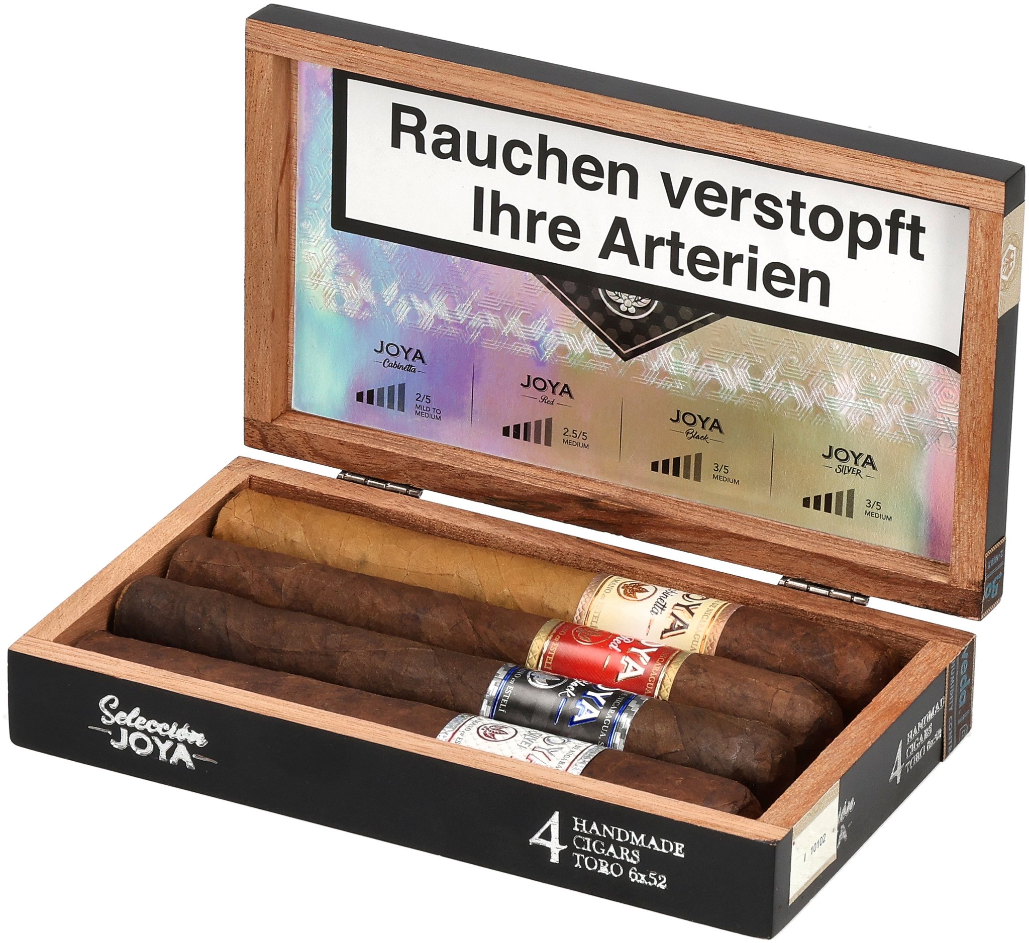  Joya de Nicaragua Sampler Seleccion Joya_Kiste Offen