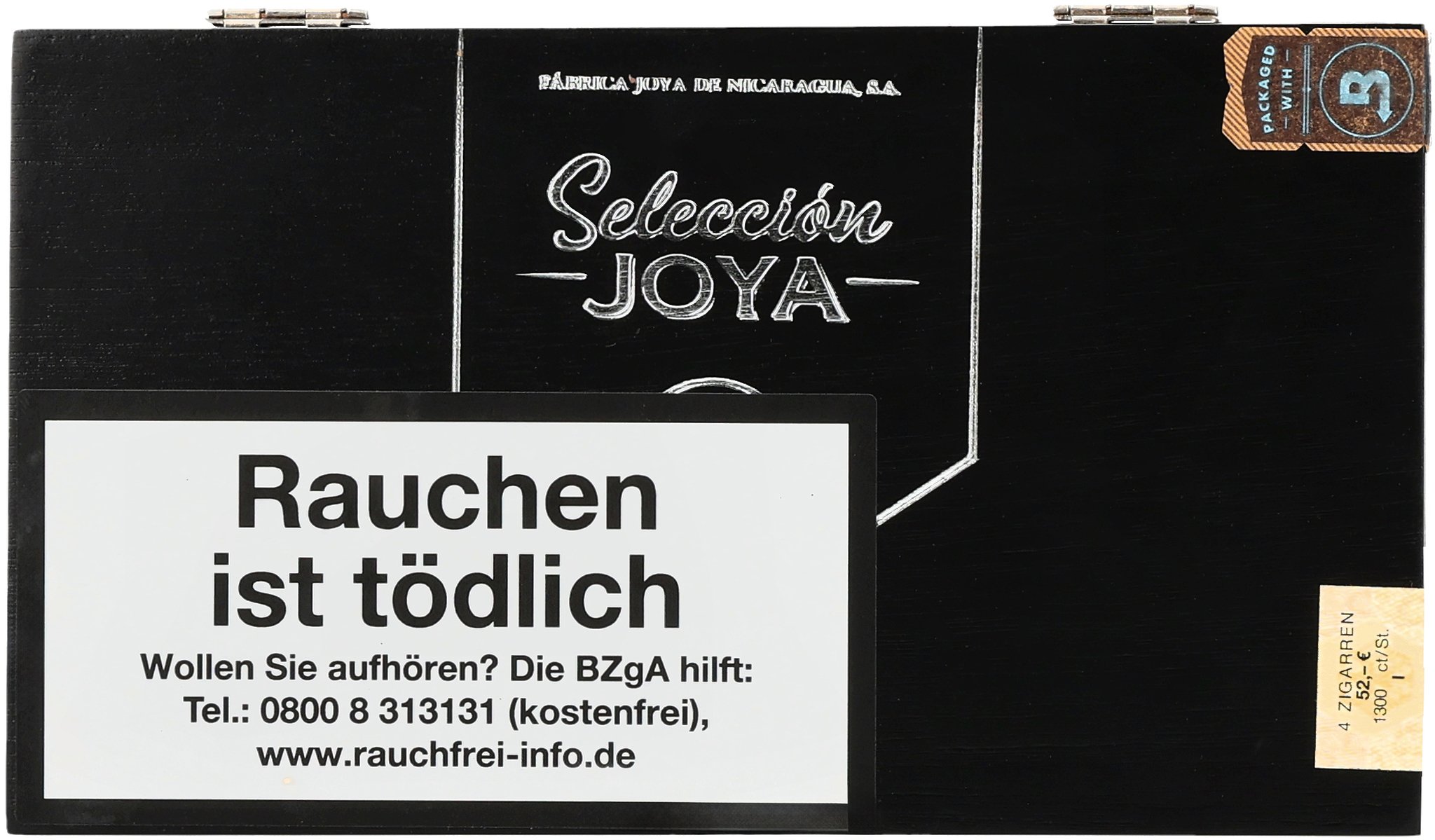  Joya de Nicaragua Sampler Seleccion Joya_Kiste Frontal