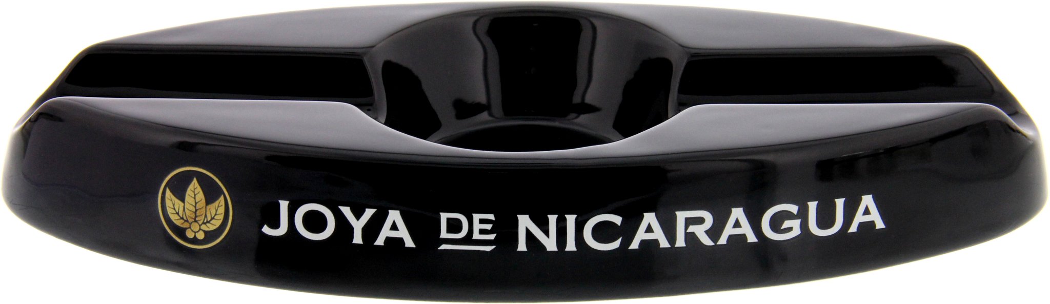 Joya de Nicaragua Aschenbecher schwarz elliptisch (7780) Detailbild 1