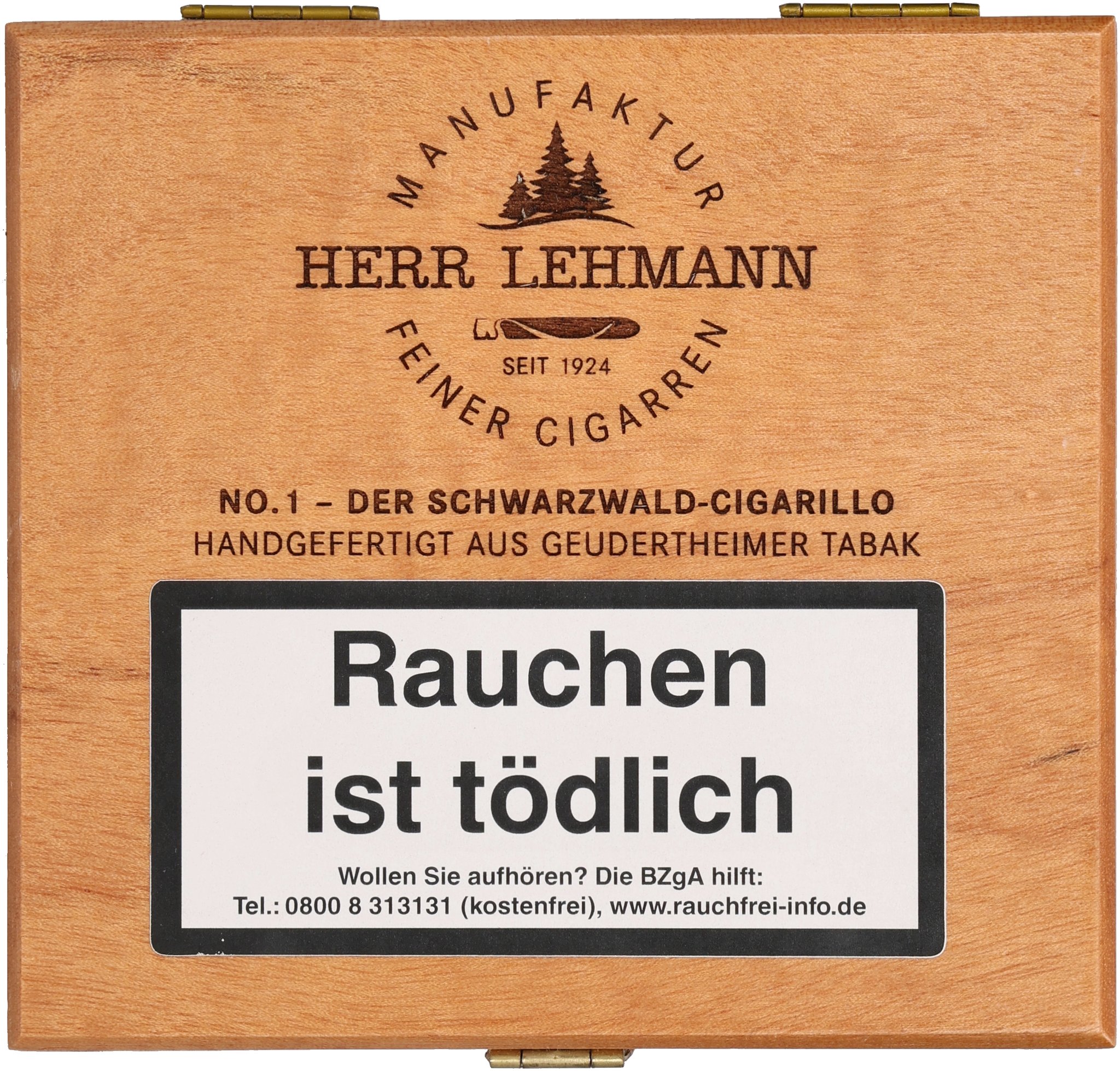 No. 1 Sumatra box front