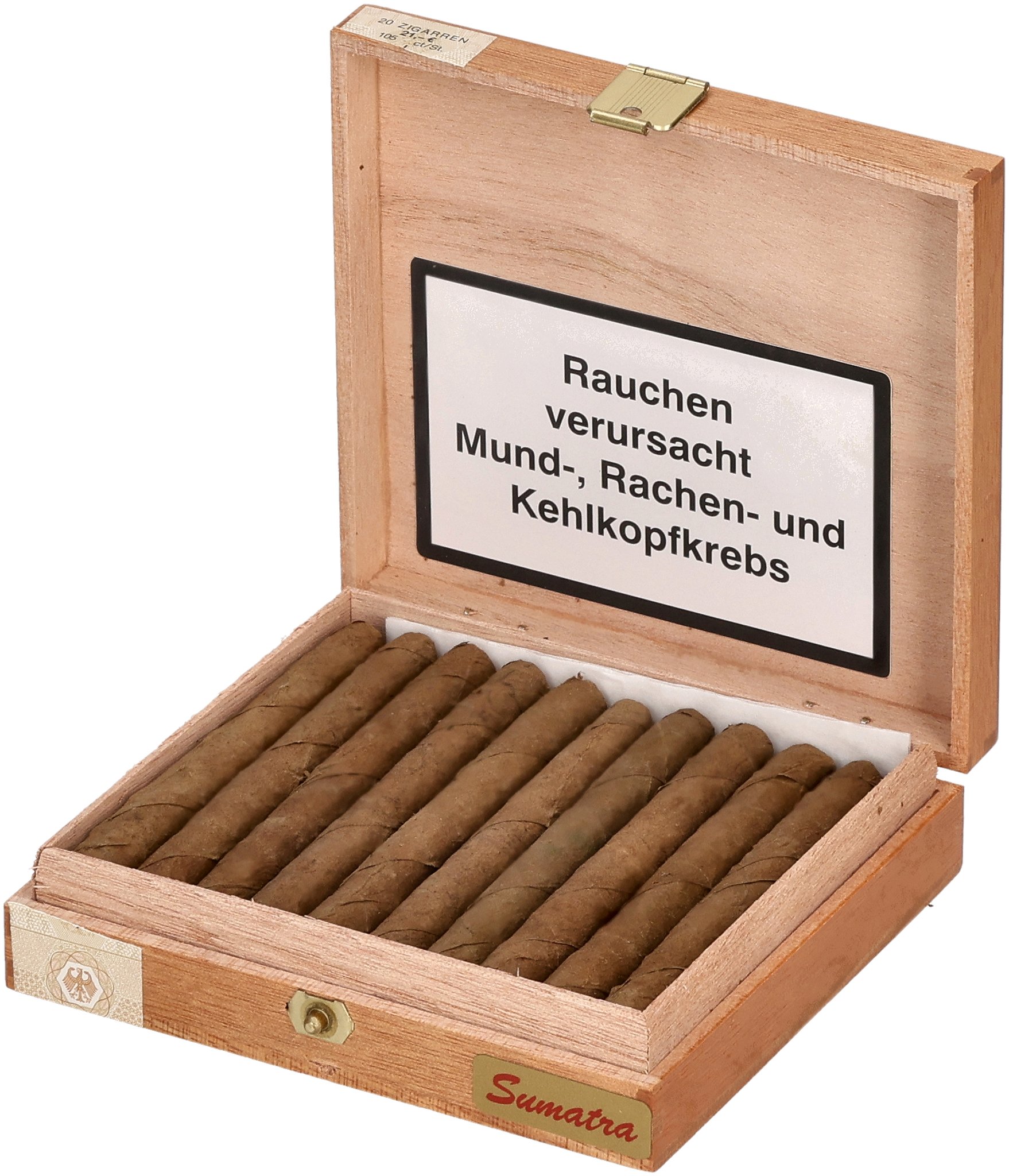 No. 1 Sumatra box open