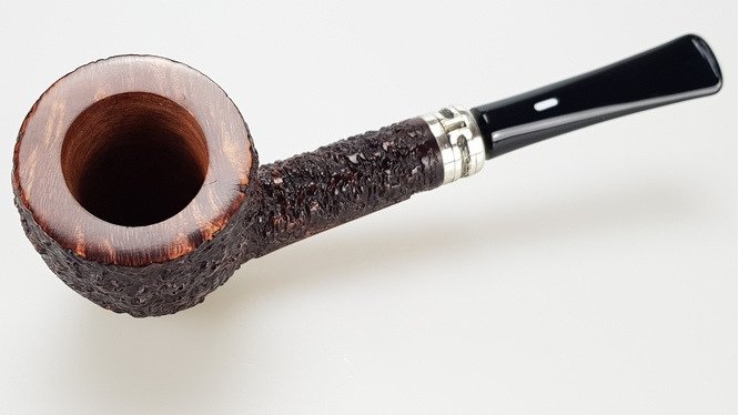 Sea Rock 25 KKKK Pfeifenständer im Ring/Sterling Silver oben